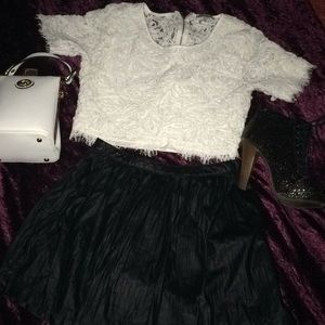 Cactus cotton and crop top